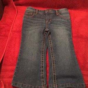 Wonder Kids jeans. Flare leg 2T. Like new